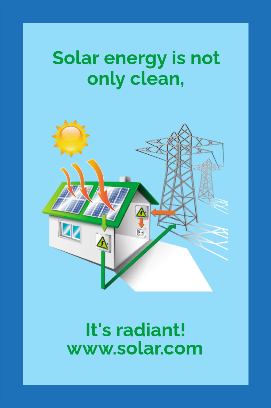 Custom Outdoor Yard Signs Multiple Sizes Solar Energy