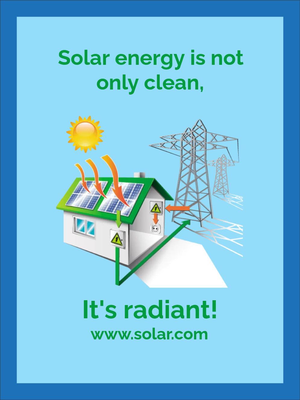 Custom Outdoor Yard Signs Multiple Sizes Solar Energy