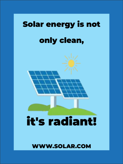 Custom Outdoor Yard Signs Multiple Sizes Solar Energy