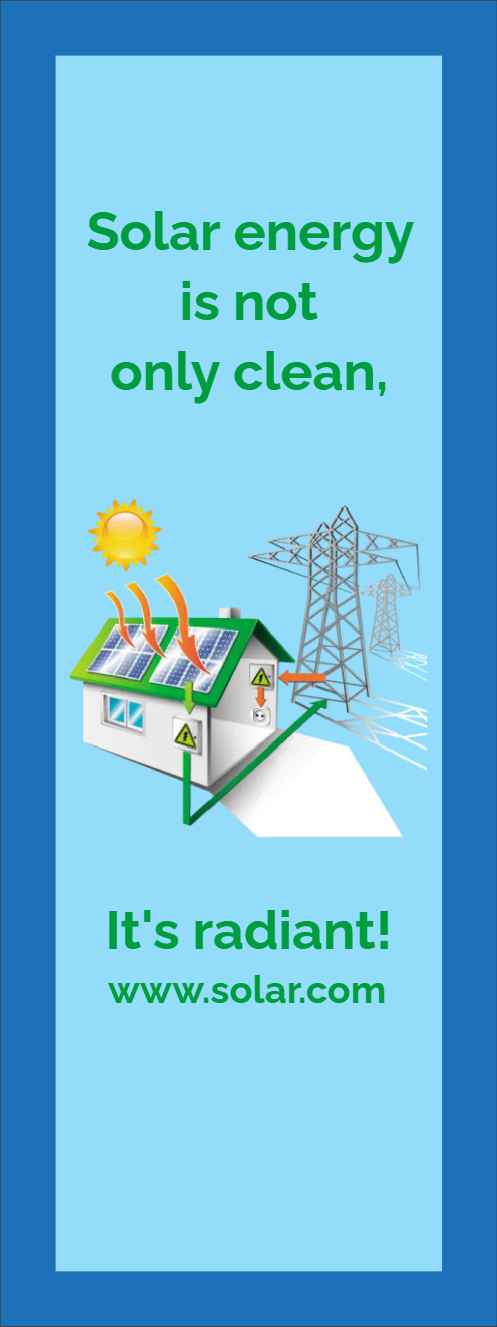 Custom Outdoor Yard Signs Multiple Sizes Solar Energy