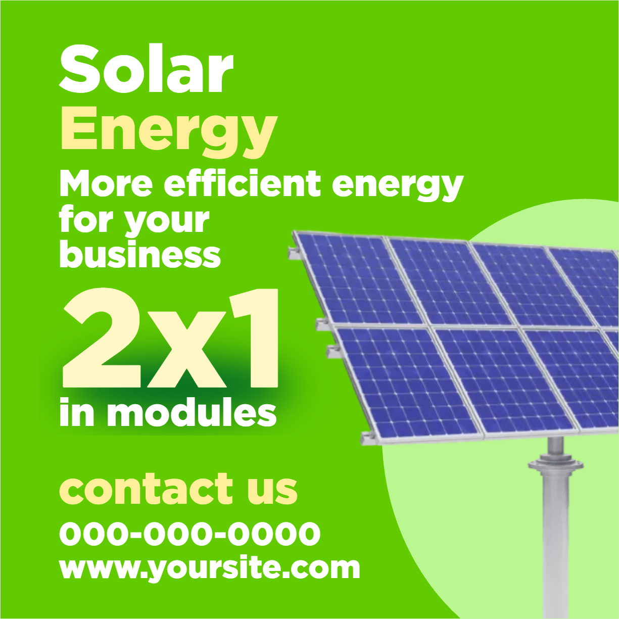 Custom Outdoor Yard Signs Multiple Sizes Solar Efficient Energy