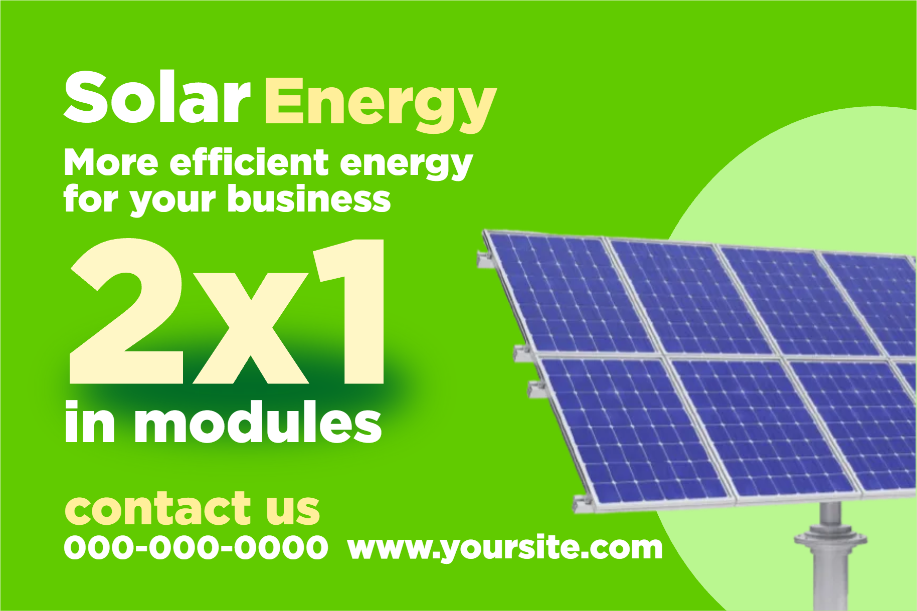 Custom Outdoor Yard Signs Multiple Sizes Solar Efficient Energy