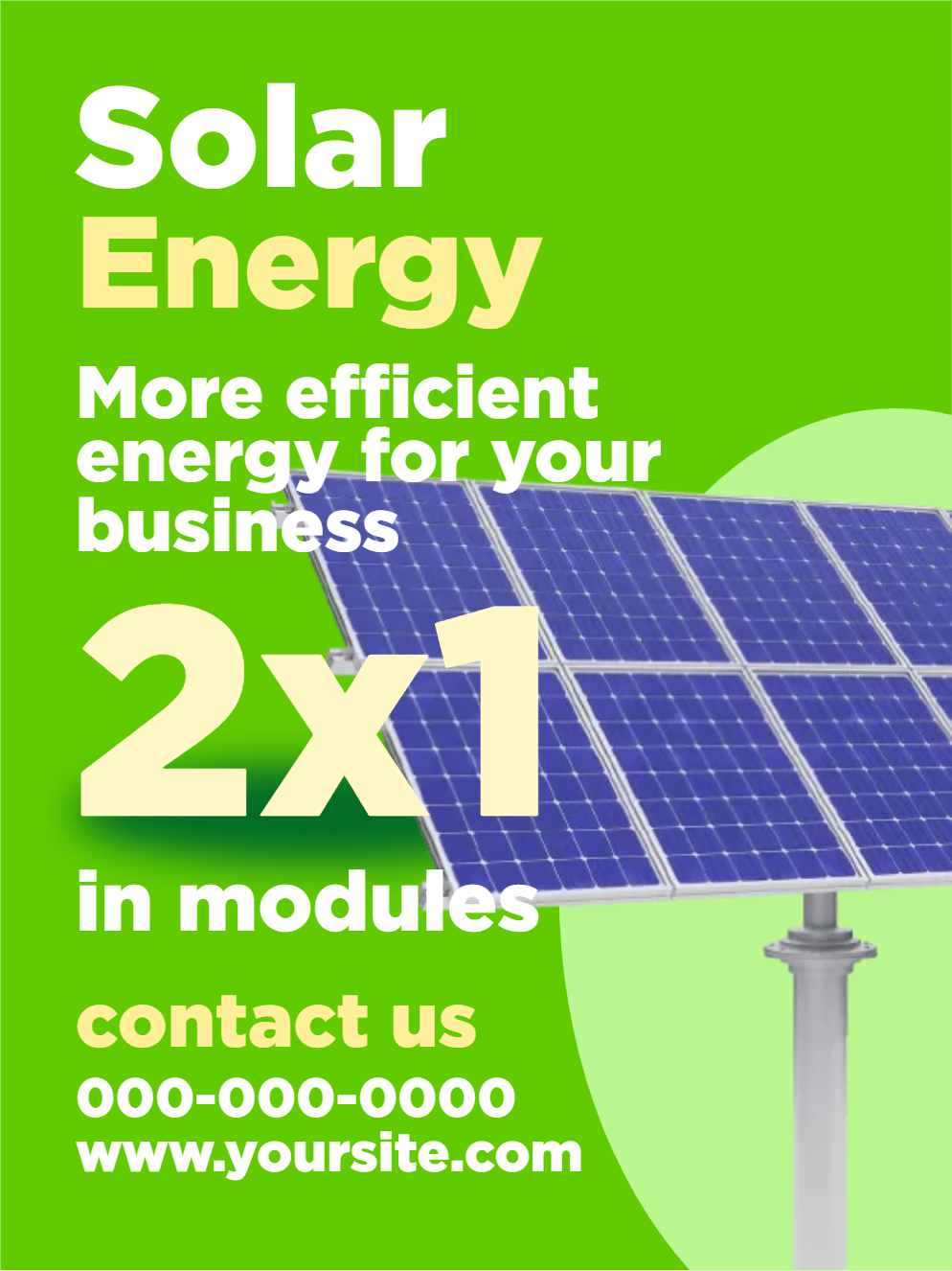 Custom Outdoor Yard Signs Multiple Sizes Solar Efficient Energy