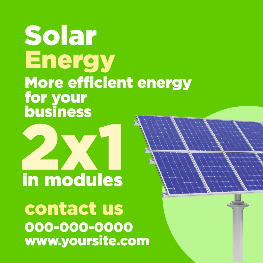 Custom Outdoor Yard Signs Multiple Sizes Solar Efficient Energy