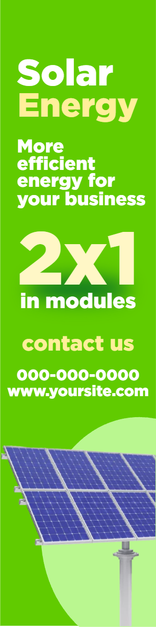 Custom Outdoor Yard Signs Multiple Sizes Solar Efficient Energy