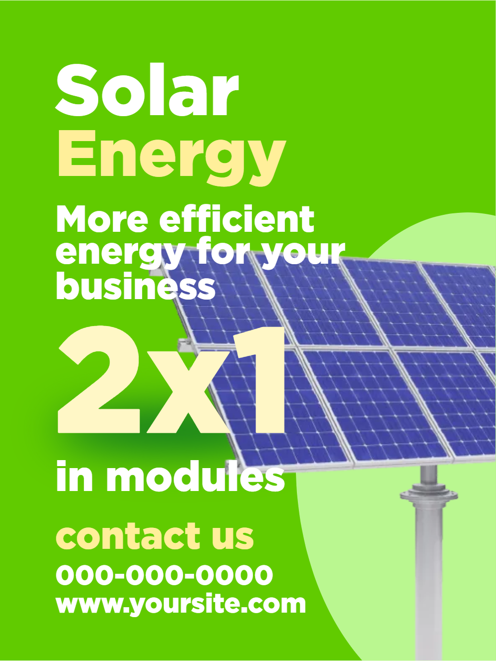 Custom Outdoor Yard Signs Multiple Sizes Solar Efficient Energy