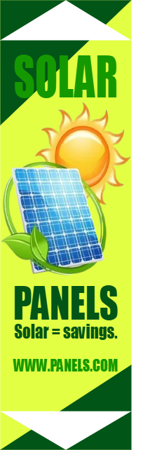 Custom Outdoor Yard Signs Multiple Sizes Solar Savings