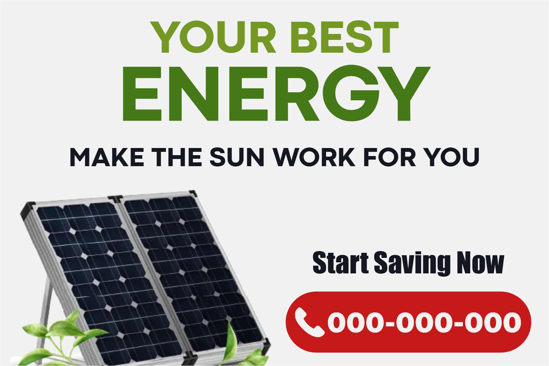 Custom Outdoor Yard Signs Multiple Sizes Your Best Energy