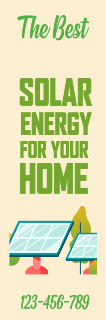 Custom Outdoor Yard Signs Multiple Sizes The Best Solar Energy For Your Home