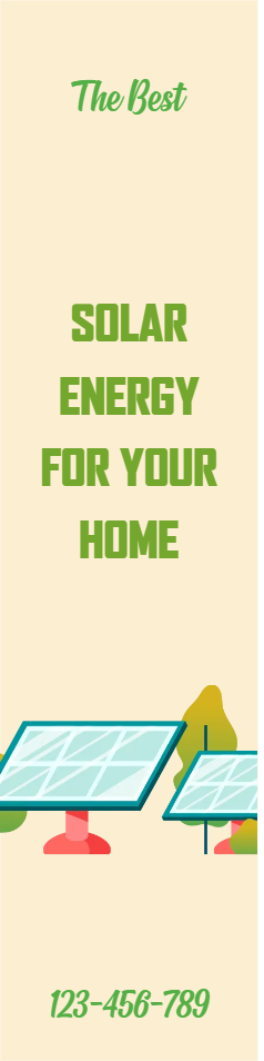 Custom Outdoor Yard Signs Multiple Sizes The Best Solar Energy For Your Home