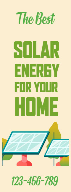 Custom Outdoor Yard Signs Multiple Sizes The Best Solar Energy For Your Home