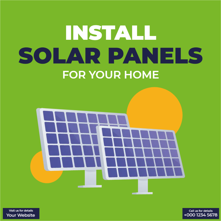 Custom Outdoor Yard Signs Multiple Sizes Install Solar Panels