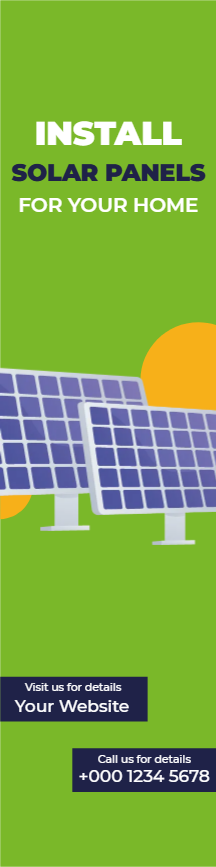 Custom Outdoor Yard Signs Multiple Sizes Install Solar Panels