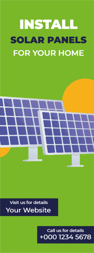 Custom Outdoor Yard Signs Multiple Sizes Install Solar Panels