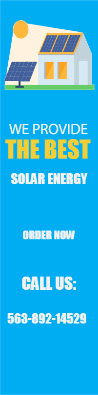 Custom Outdoor Yard Signs Multiple Sizes We Provide the Best Solar Enegry