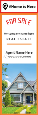 Custom Outdoor Yard Signs Multiple Sizes  Sale Home is Here