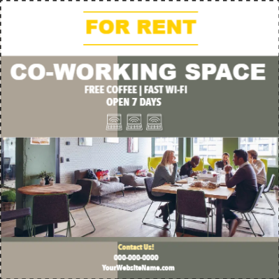 Custom Outdoor Yard Signs Multiple Sizes For Rent