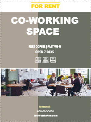 Custom Outdoor Yard Signs Multiple Sizes For Rent