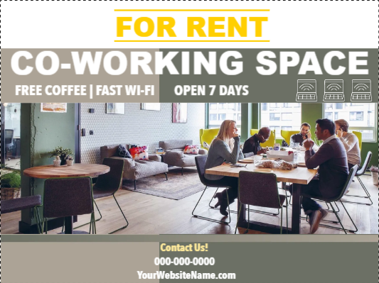 Custom Outdoor Yard Signs Multiple Sizes For Rent