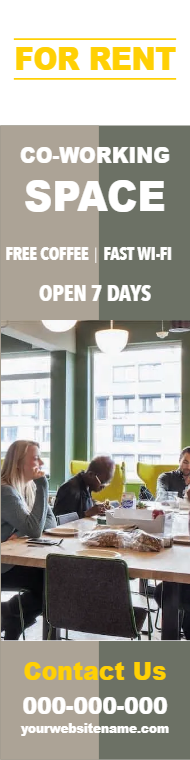 Custom Outdoor Yard Signs Multiple Sizes For Rent