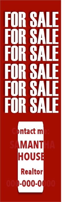 Custom Outdoor Yard Signs Multiple Sizes Agent Name