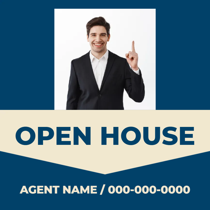 Custom Outdoor Yard Signs Multiple Sizes Open House