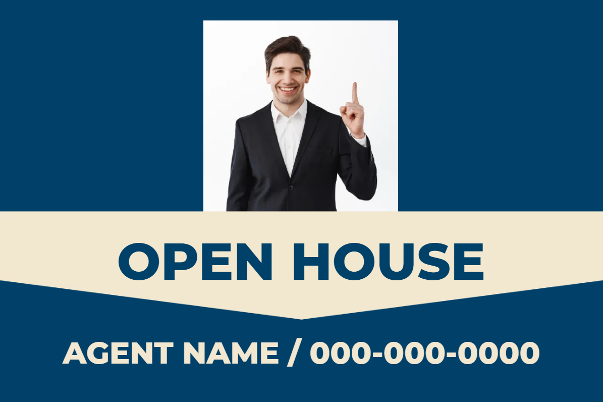 Custom Outdoor Yard Signs Multiple Sizes Open House