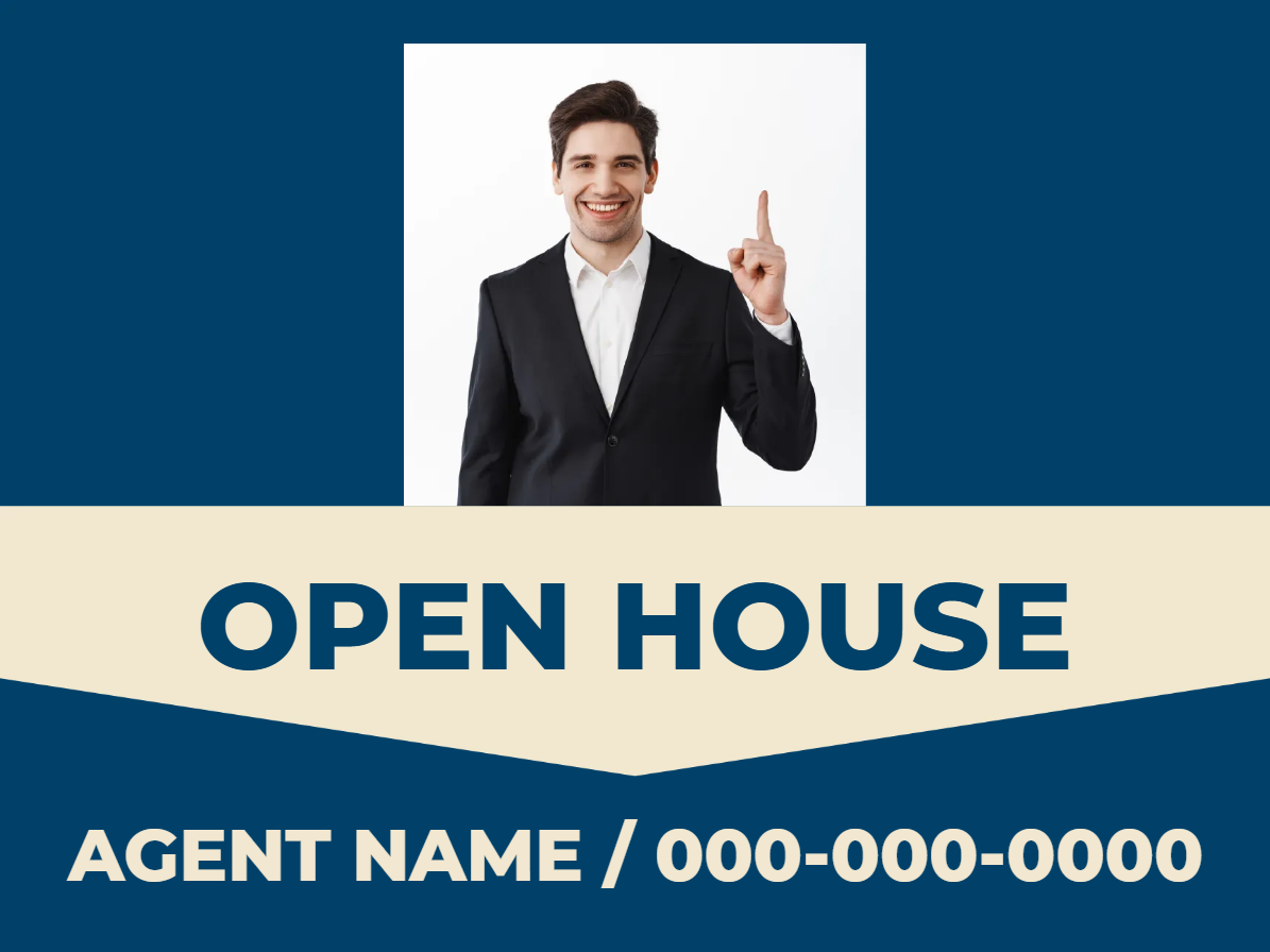 Custom Outdoor Yard Signs Multiple Sizes Open House