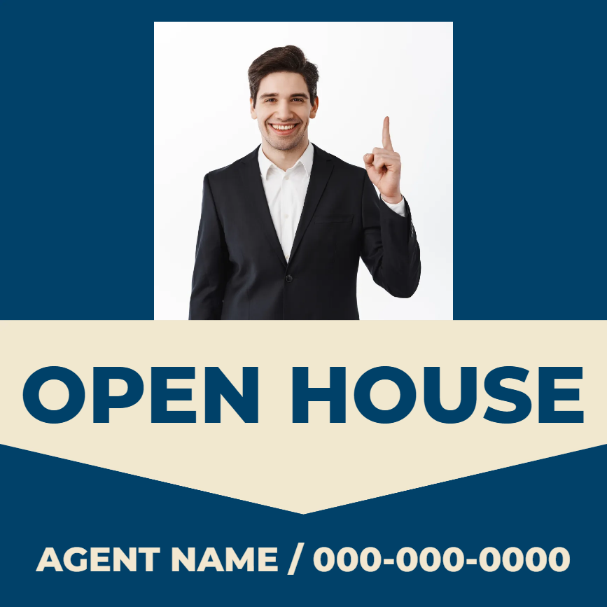 Custom Outdoor Yard Signs Multiple Sizes Open House