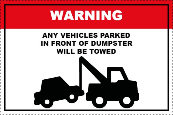 Custom Outdoor Yard Signs Multiple Sizes Warning