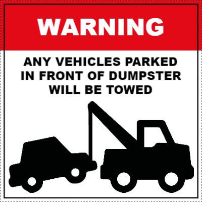 Custom Outdoor Yard Signs Multiple Sizes Warning