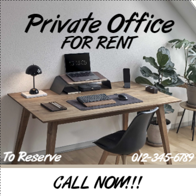 Custom Outdoor Yard Signs Multiple Sizes Private Office