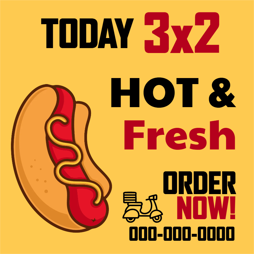 Custom Outdoor Yard Signs Multiple Sizes Hot and Fresh