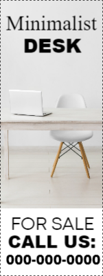 Custom Outdoor Yard Signs Multiple Sizes Minimalist Desk