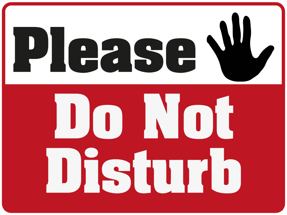 Custom Outdoor Yard Signs Multiple Sizes Do Not Disturb