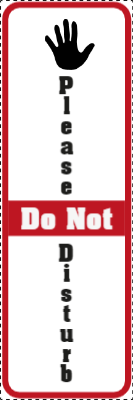 Custom Outdoor Yard Signs Multiple Sizes Do Not Disturb