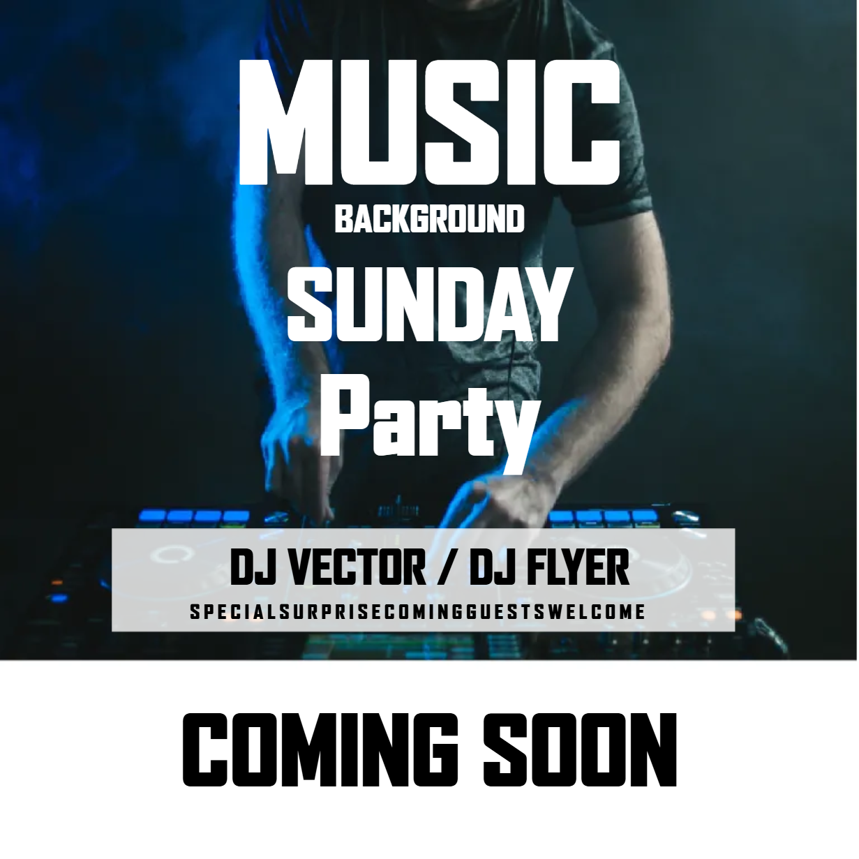 Custom Outdoor Yard Signs Multiple Sizes Sunday Party