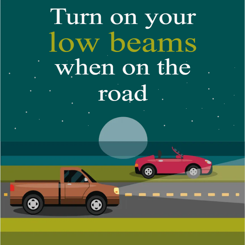 Custom Outdoor Yard Signs Multiple Sizes Low Beams