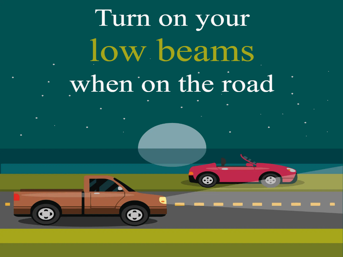 Custom Outdoor Yard Signs Multiple Sizes Low Beams