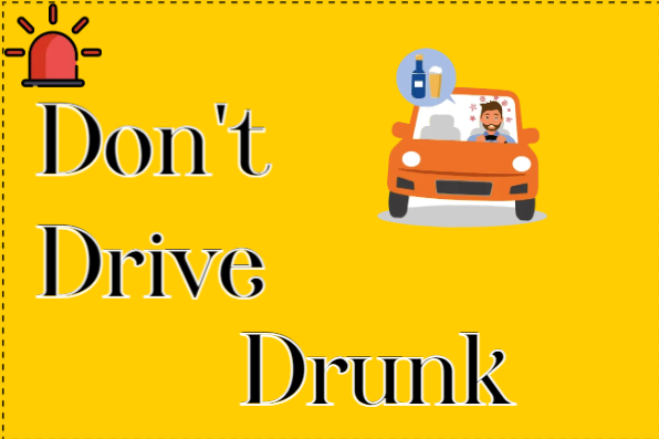 Custom Outdoor Yard Signs Multiple Sizes Don't Drive Drunk