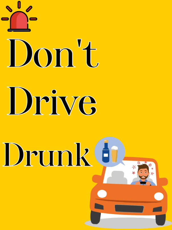 Custom Outdoor Yard Signs Multiple Sizes Don't Drive Drunk