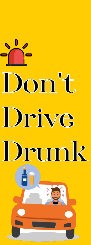 Custom Outdoor Yard Signs Multiple Sizes Don't Drive Drunk