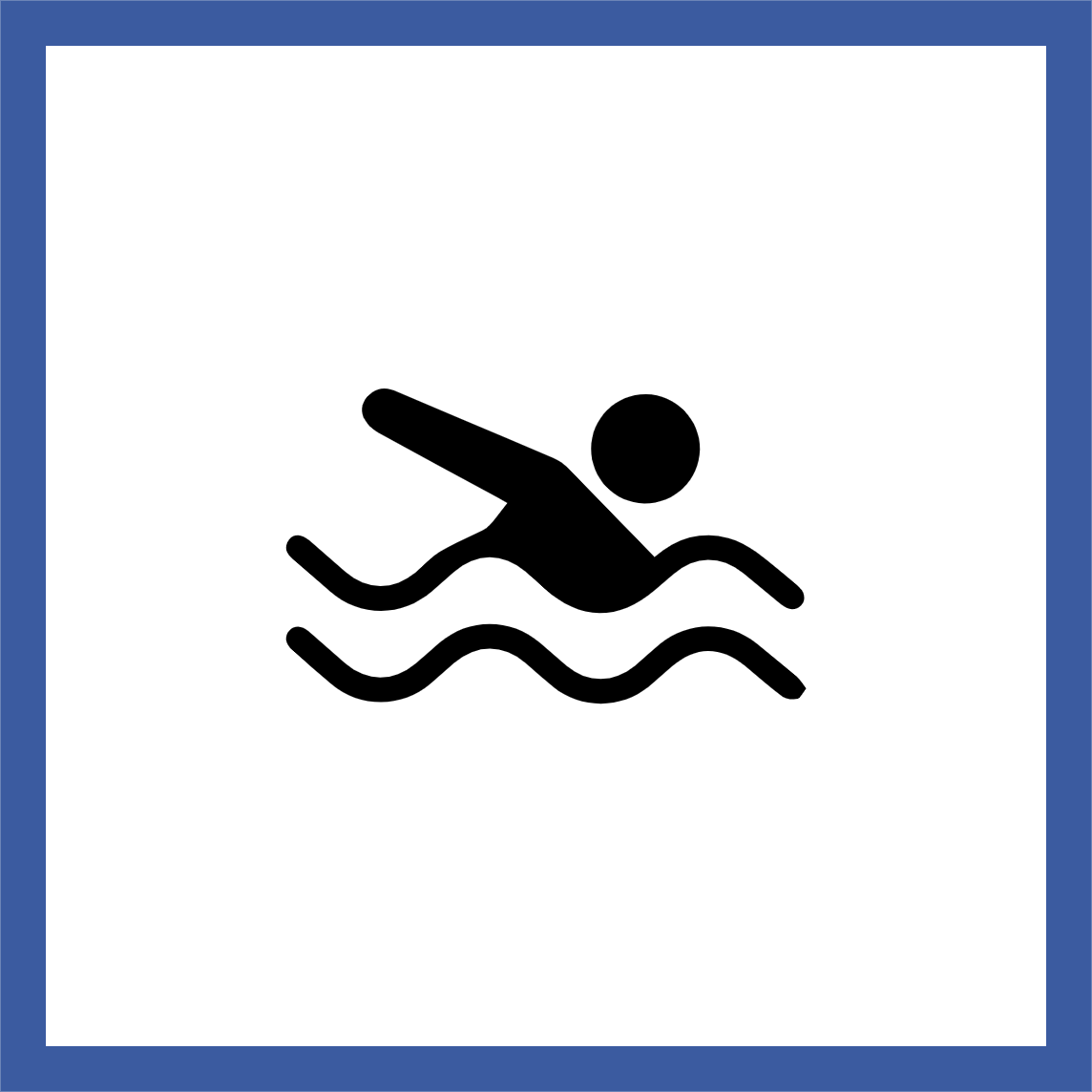 Custom Outdoor Yard Signs Multiple Sizes Swimming Pool