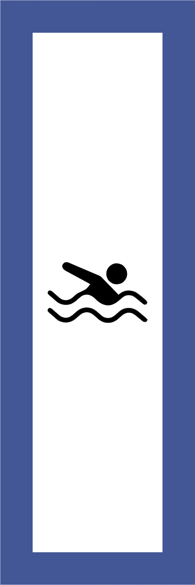 Custom Outdoor Yard Signs Multiple Sizes Swimming Pool