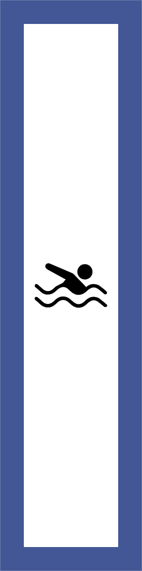 Custom Outdoor Yard Signs Multiple Sizes Swimming Pool