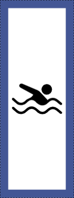 Custom Outdoor Yard Signs Multiple Sizes Swimming Pool