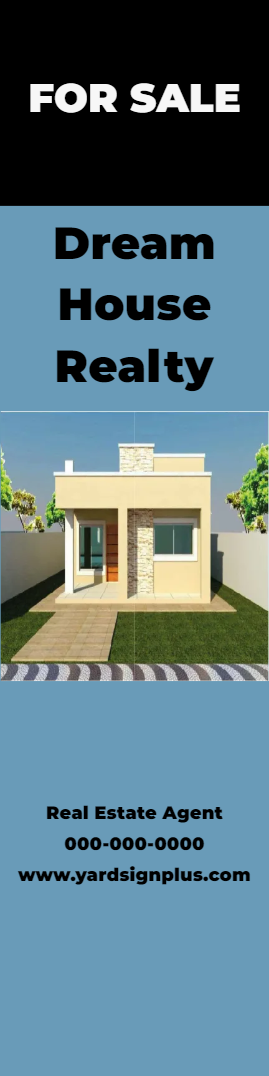 Custom Outdoor Yard Signs Multiple Sizes Dream House Realty