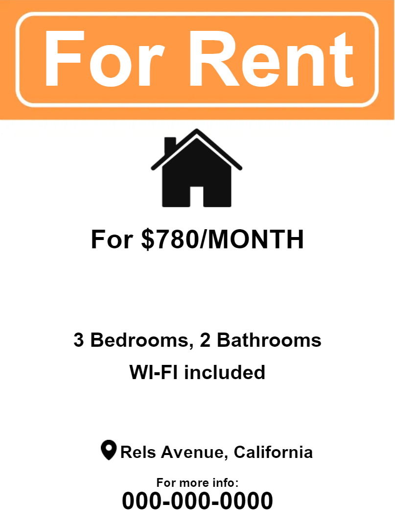 Custom Outdoor Yard Signs Multiple Sizes For Rent