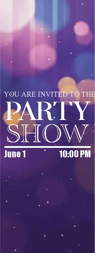 Custom Outdoor Yard Signs Multiple Sizes Party Show