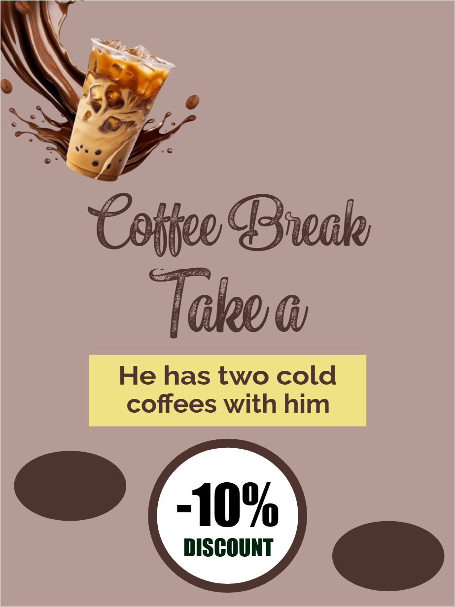 Custom Outdoor Yard Signs Multiple Sizes Coffee Frappe